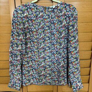 Boden Floral Blouse